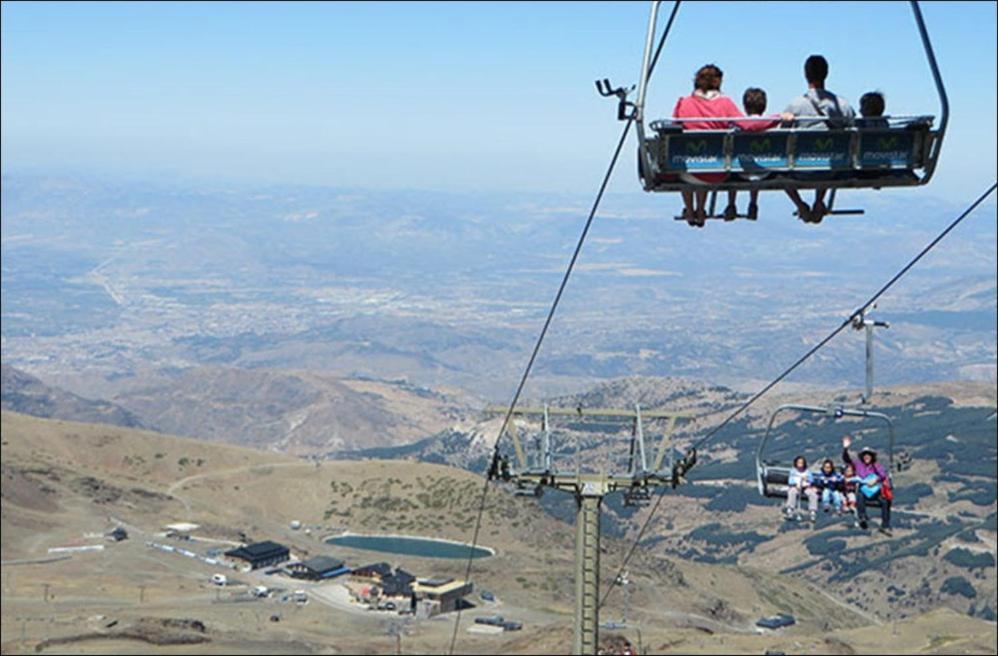 Todosierranevada Zona Baja - Edificio Atlas - Vistas A La Montana - Junto A Los Telecabinas Sierra Nevada Dış mekan fotoğraf